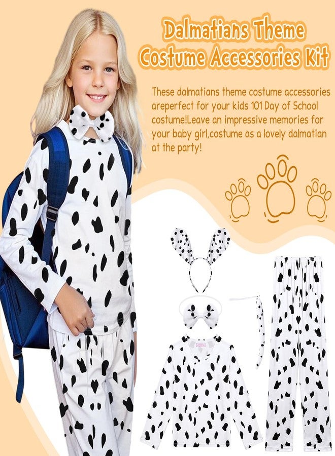 Cotwinter Dalmatian Costume for Kids 100 Days of School Dalmatian Costume Outfit Clothes for Boys and Girls(Small) - Image 4